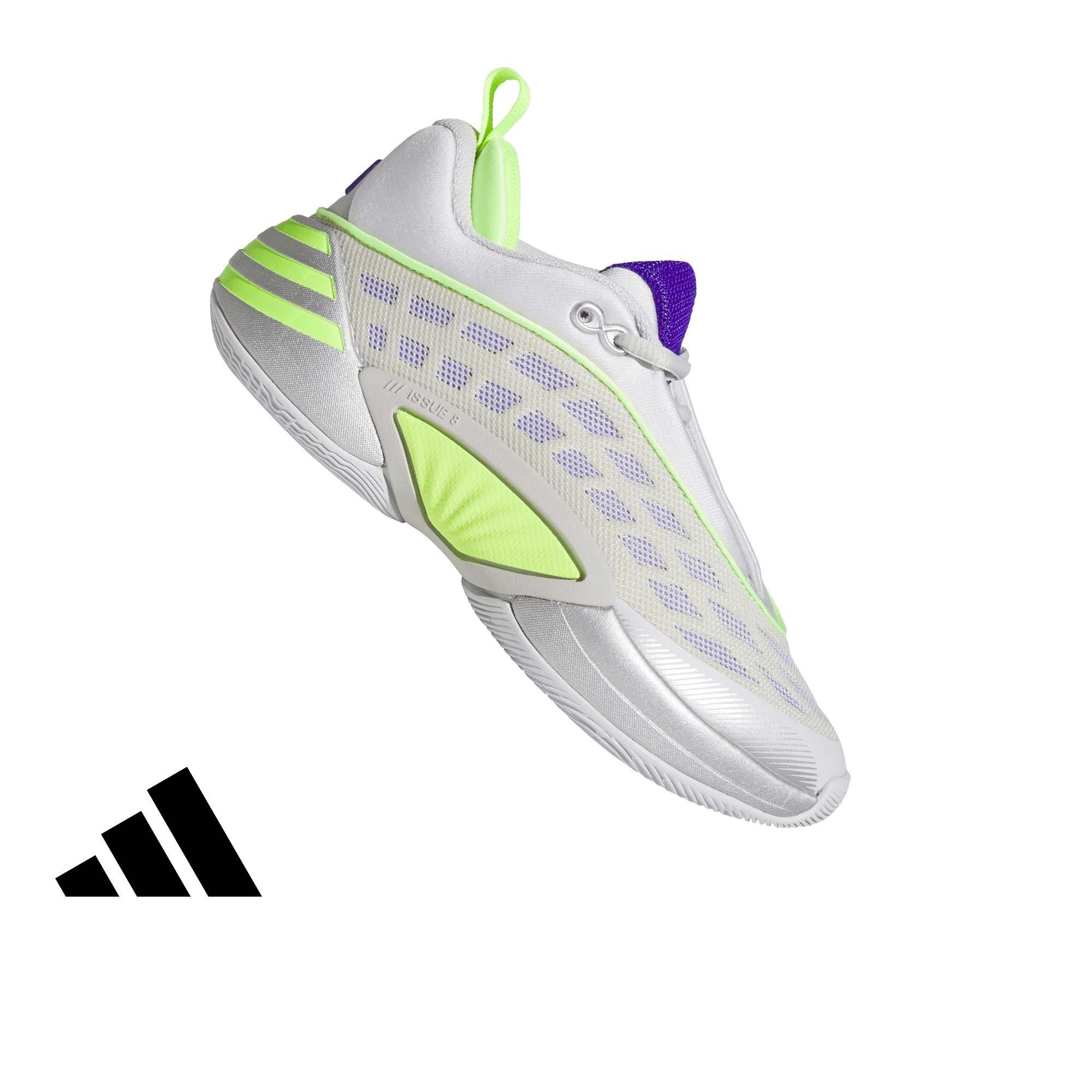 adidas D.O.N. Issue 8 "Silva Spida" Grade School Kids' Basketball Shoe - GREY